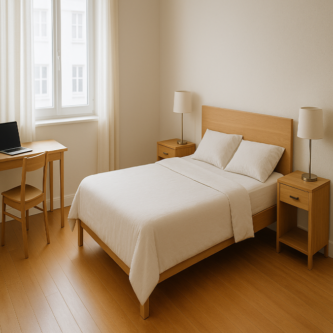 Depois - ambiente arrumado